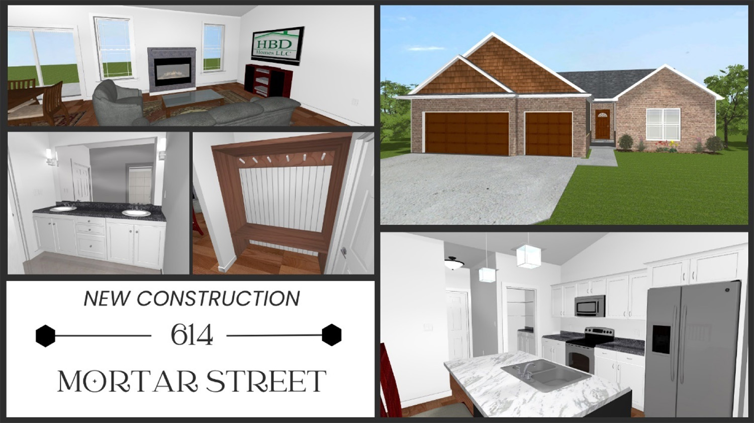 View the realtor listing for 614 Mortar St, Mascoutah, IL 62258 by HBD Homes